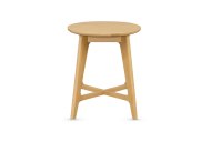 Caldwell Round Lamp Table - Oak