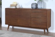 Caldwell Triple Sideboard - Walnut