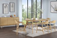 Caldwell Dining Table and Chairs - Oak