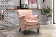 Hamlet Accent Chair - Vintage Coral