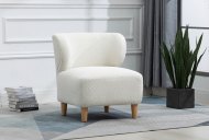 Jess Accent Chair - White