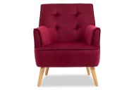 Tania Accent Chair - Crimson