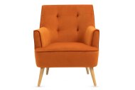 Tania Accent Chair - Burnt Orange