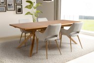 Furniture Link Allendale Extending Dining Table