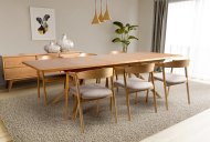 Furniture Link Allendale Extending Dining Table