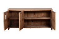 Travis 3 Door Sideboard Open