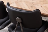 Joel Dining Chair Close Up - Black