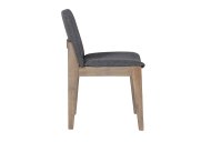 Farrow Dining Chair Side View - Grey