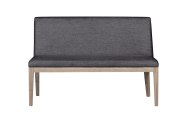 Farrow Short Dining Bench - Grey