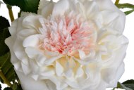 Hill Interiors White Garden Rose Spray