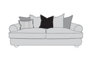 Hardwick 3 Seater Pillow Back Sofa