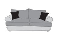 Hardwick 3 Seater Standard Back Sofa Mixed