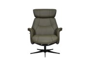 GFA - Global Furniture Alliance Munich Swivel Recliner with Footstool