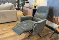 Michael Tyler Furniture Mitchell Swivel Chair with adjustable Footrest