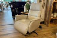 Michael Tyler Furniture Mitchell Swivel Chair with adjustable Footrest