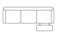 New Trend Concepts (Carvelli) Leman 3 Seater Sofa (3 cushions)