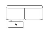 New Trend Concepts (Carvelli) Leman 3 Seater Sofa (2 cushions)