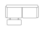 New Trend Concepts (Carvelli) Aldrin 3 Seater Sofa (2 cushions)