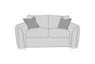 Umbra 2 Seater Sofa Standard Back Line Art