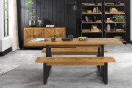 Bentley Designs (UK) Ltd Ingot Dining Bench