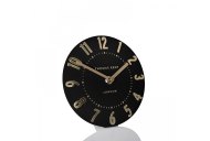 Art Marketing 6'' Mulberry Mantel Clock Noir