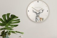 Art Marketing 12'' Wild Stag Wall Clock