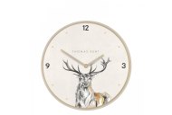 Art Marketing 12'' Wild Stag Wall Clock