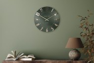 Art Marketing 12'' Mulberry Wall Clock Olive Green