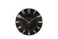 Art Marketing 12'' Mulberry Wall Clock Noir