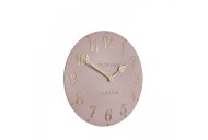 Art Marketing 12'' Arabic Wall Clock Blush Pink