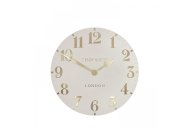 Art Marketing 12'' Arabic Wall Clock Oatmeal