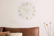 Art Marketing 20'' Arabic Wall Clock Oatmeal