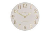 Art Marketing 20'' Arabic Wall Clock Oatmeal