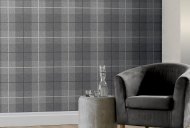 Esselle Retail Limited Country Tartan Charcoal Wallpaper