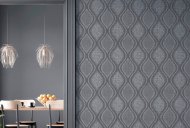 Esselle Retail Limited Curve Charcoal Wallpaper