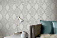 Esselle Retail Limited Curve Grey Wallpaper