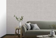 Luxe Hessian Mid Grey Wallpaper