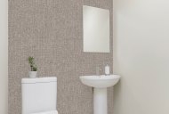 Esselle Retail Limited Luxe Hessian Mink Wallpaper