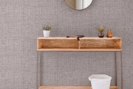 Esselle Retail Limited Luxe Hessian Mink Wallpaper