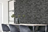 Esselle Retail Limited Patina Charcoal/Silver Wallpaper