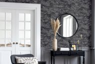 Esselle Retail Limited Patina Charcoal/Silver Wallpaper