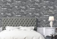 Esselle Retail Limited Patina Grey/Silver Wallpaper