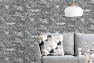 Esselle Retail Limited Patina Grey/Silver Wallpaper