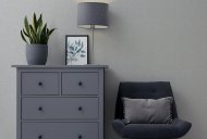 Esselle Retail Limited Luxury Plain Grey Wallpaper