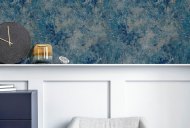 Esselle Retail Limited Modern Raffia Navy & Natural Wallpaper