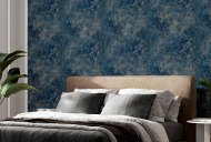 Esselle Retail Limited Modern Raffia Navy & Natural Wallpaper