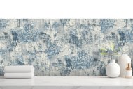 Esselle Retail Limited Abstract Texture Blue Wallpaper