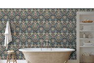 Esselle Retail Limited Folk Floral Navy Wallpaper