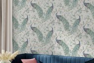 Esselle Retail Limited Keeka Bird Blue Wallpaper