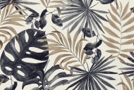 Esselle Retail Limited Jungle Wall Black/Gold Wallpaper